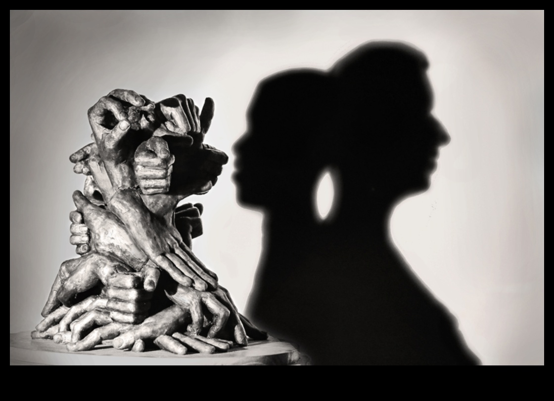 الظلال المنحوتة: تقنيات تسليط الضوء على الشكل ثلاثي الأبعاد