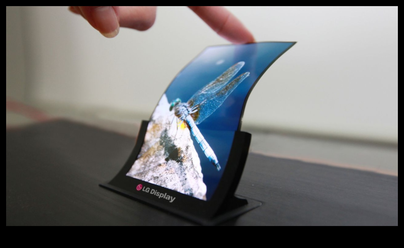 الهواتف المرنة: استكشاف إمكانات تقنية الشاشة القابلة للانحناء