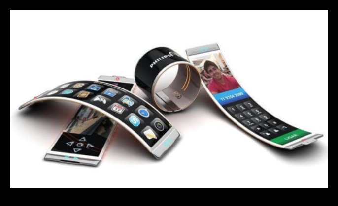 الهواتف المرنة: استكشاف إمكانات تقنية الشاشة القابلة للانحناء