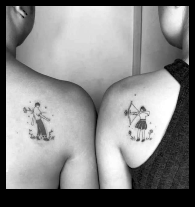 الرومانسية الموشومة: التعبير عن عمق الحب من خلال وشم الزوجين