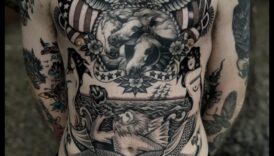 سلالات جريئة وتاريخ ثري تفسير للوشم العادي 4 خطوط جريئة وتاريخ غني: عجائب الوشم التقليدية