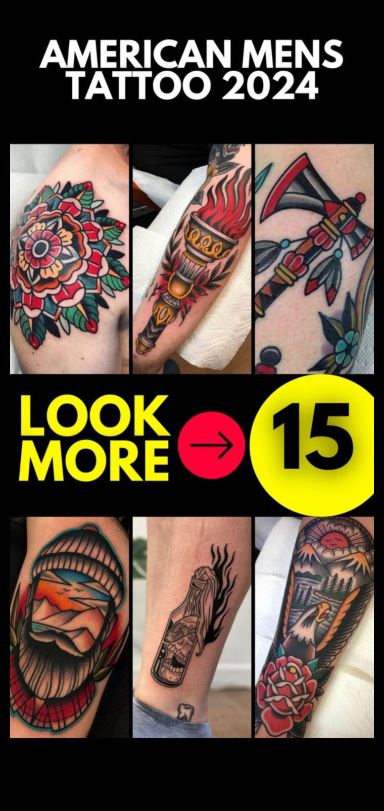 الأوشام التقليدية ذات المشاعر العتيقة لمظهر خالد 5 المشاعر العتيقة: الوشم التقليدي لإلقاء نظرة خالدة