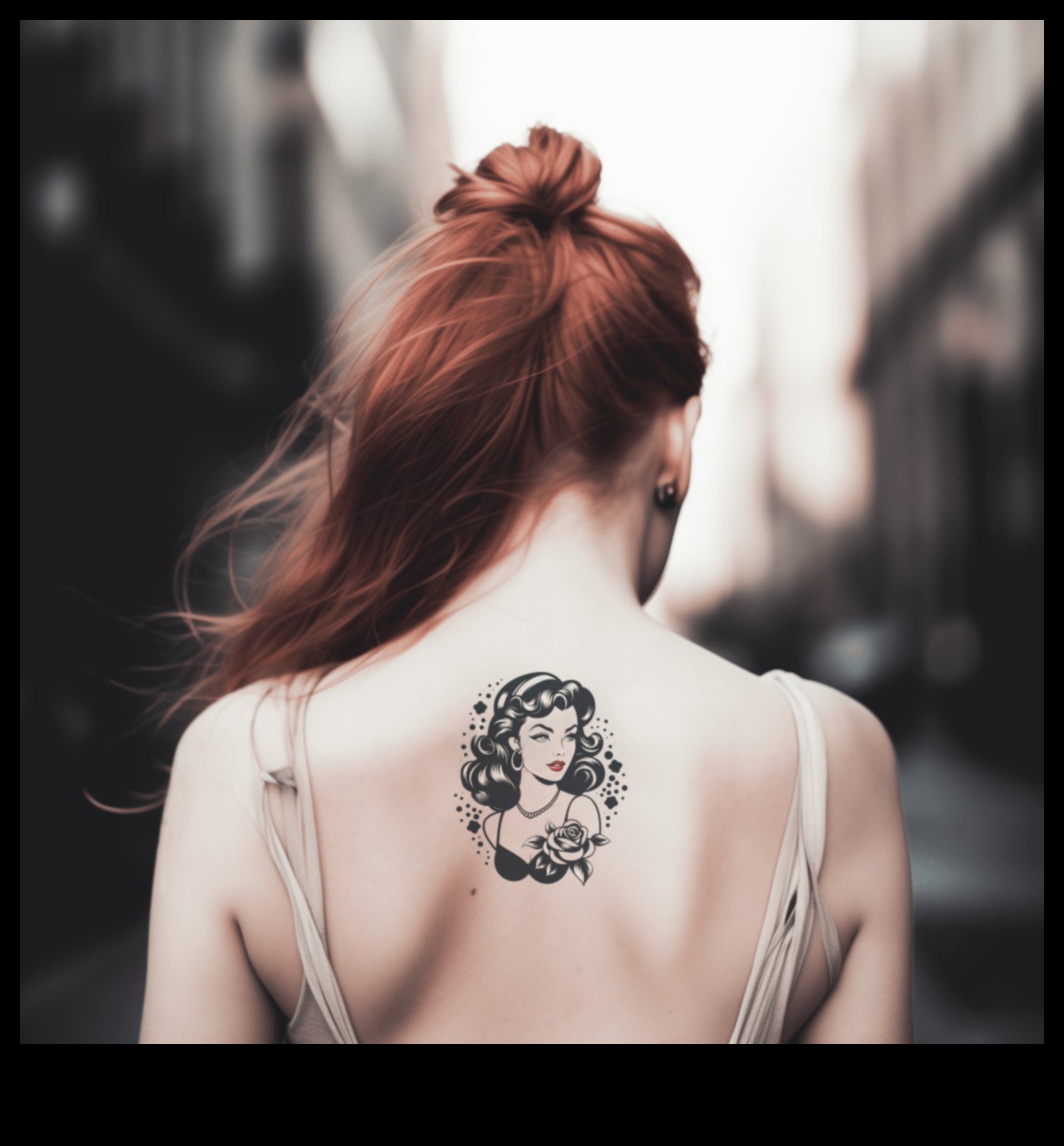 الأوشام التقليدية ذات المشاعر العتيقة لمظهر خالد 4 المشاعر العتيقة: الوشم التقليدي لإلقاء نظرة خالدة