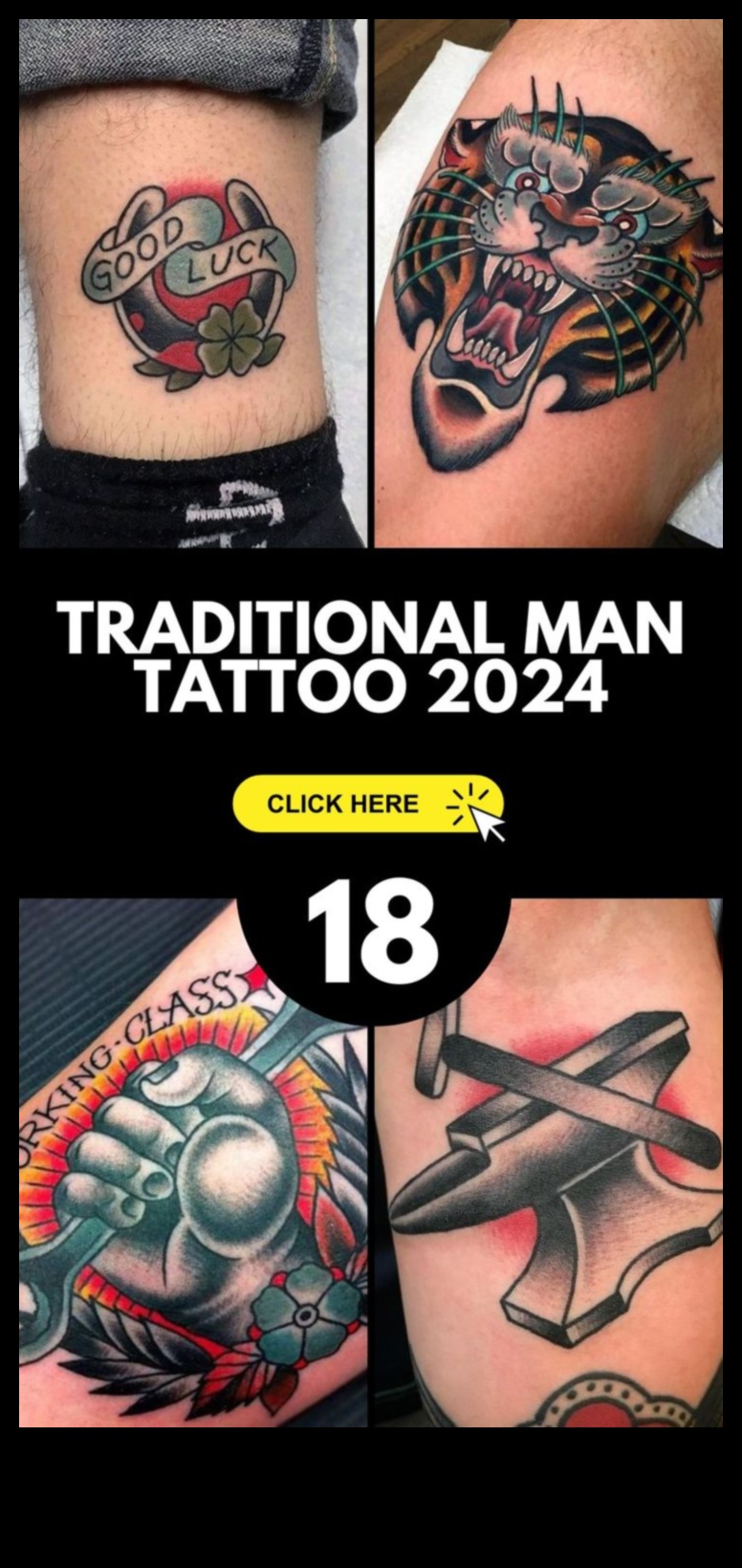 الأوشام التقليدية ذات المشاعر العتيقة للحصول على مظهر خالد 2 المشاعر العتيقة: الوشم التقليدي لإلقاء نظرة خالدة