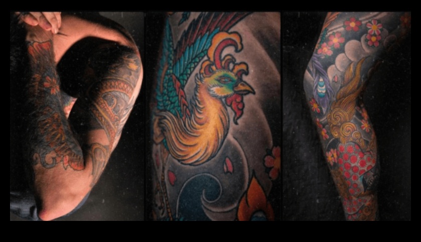 رؤى حية: أفكار الوشم الملونة والنابضة بالحياة