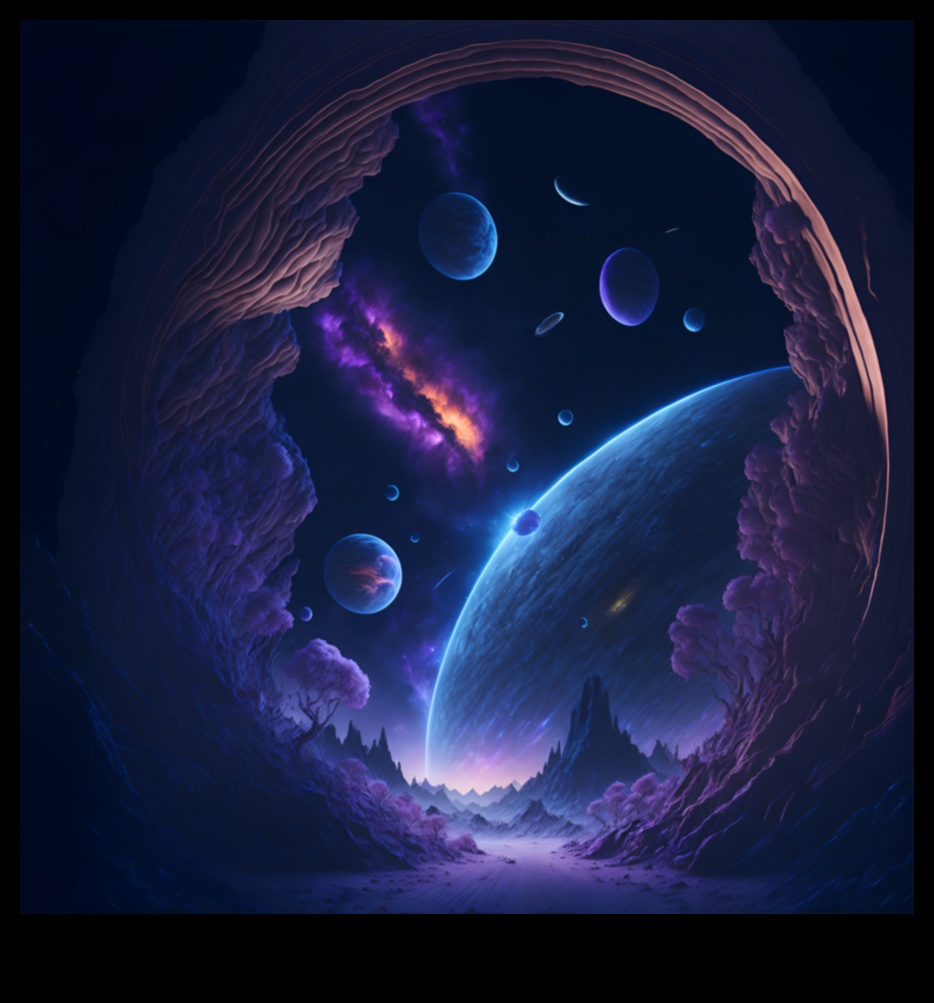 الاستكشافات الأثيرية: رحلات عبر عالم الكواكب السماوي